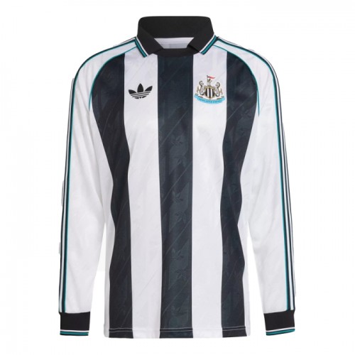 Nogometni Dresovi Newcastle United Retro 2024-25 Dugi Rukav Nogometni Dresovi Newcastle United Retro 2024-25 Dugi Rukav